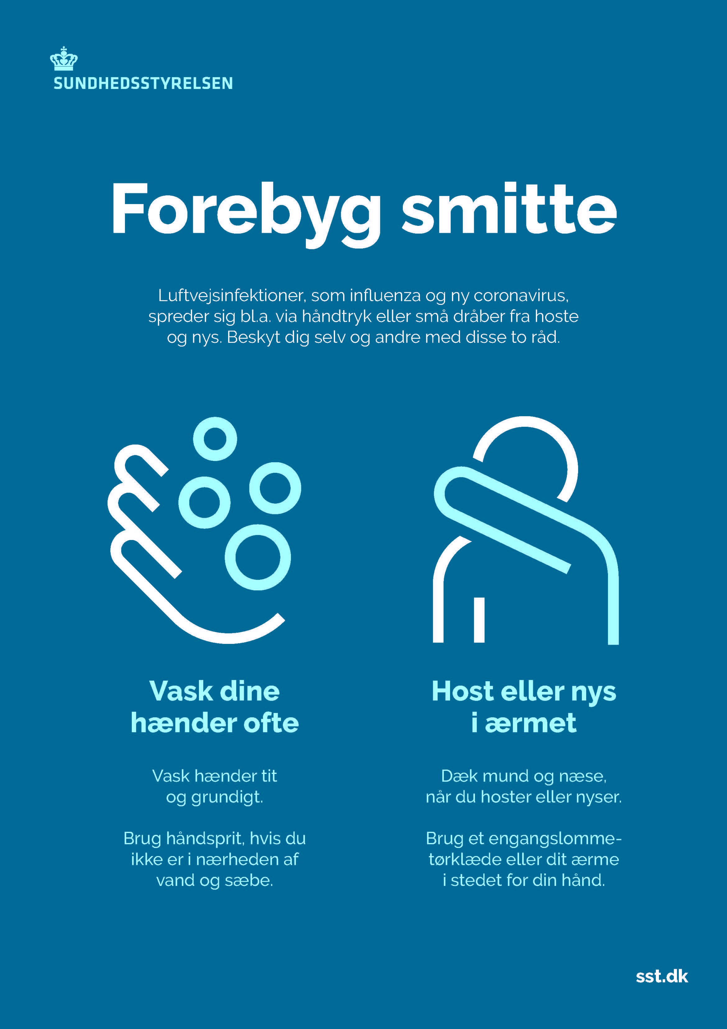 Forebyg smitte
